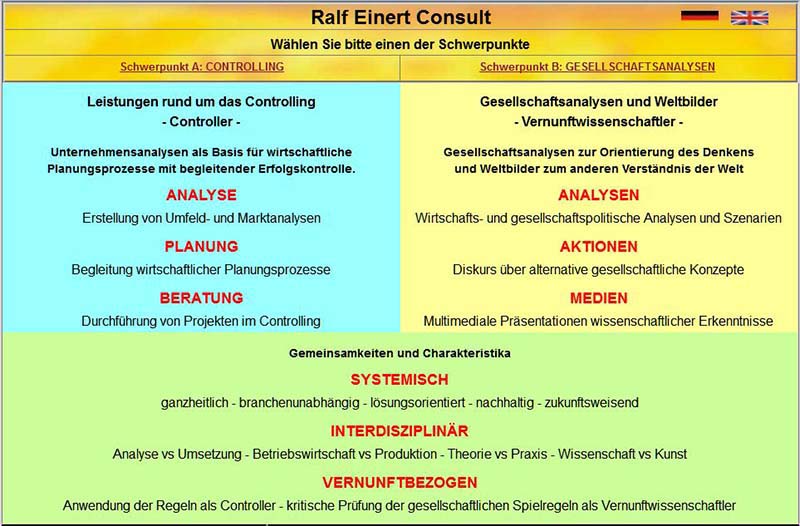 Controller und Vernunftwissenschaftler