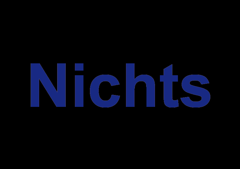 Leibniz: Nichts